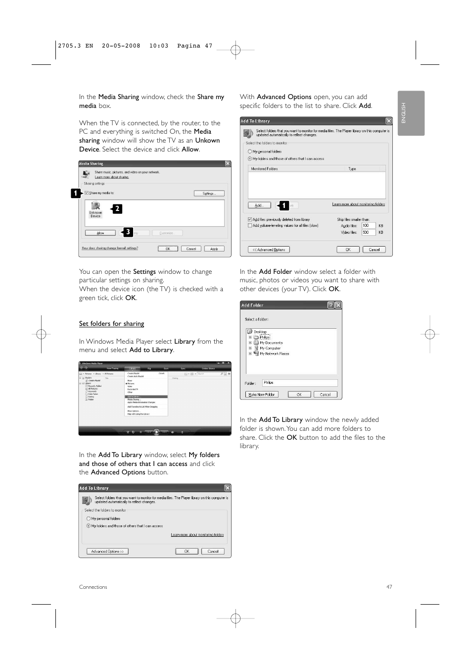 Philips 32PFL9603 User Manual | Page 49 / 68