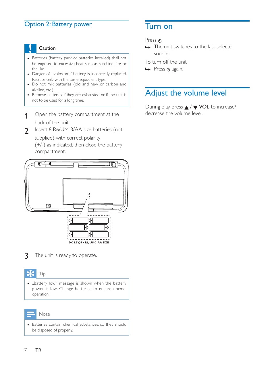 Philips AE5250 User Manual | Page 7 / 17