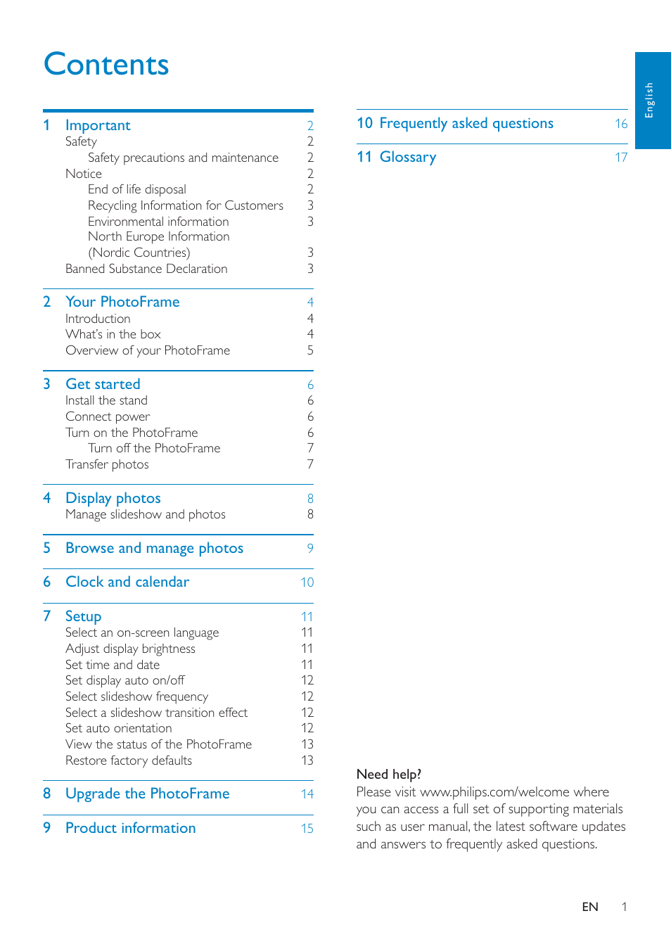 Philips SPF4610 User Manual | Page 2 / 19