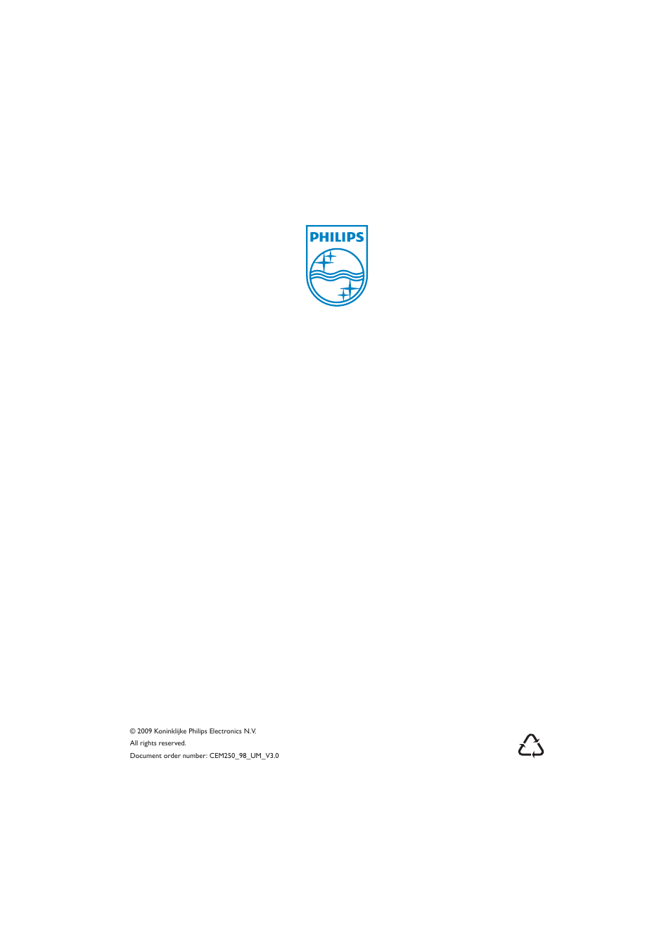 Philips CEM250 User Manual | Page 34 / 34