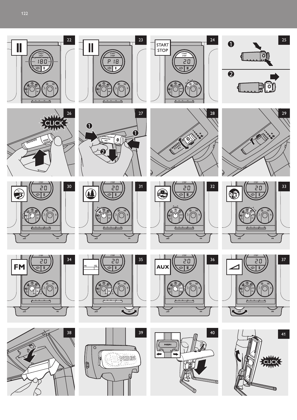 Philips HB933 User Manual | Page 122 / 124