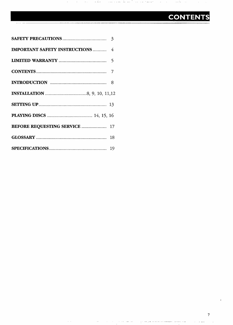 Philips CDI550 User Manual | Page 7 / 20