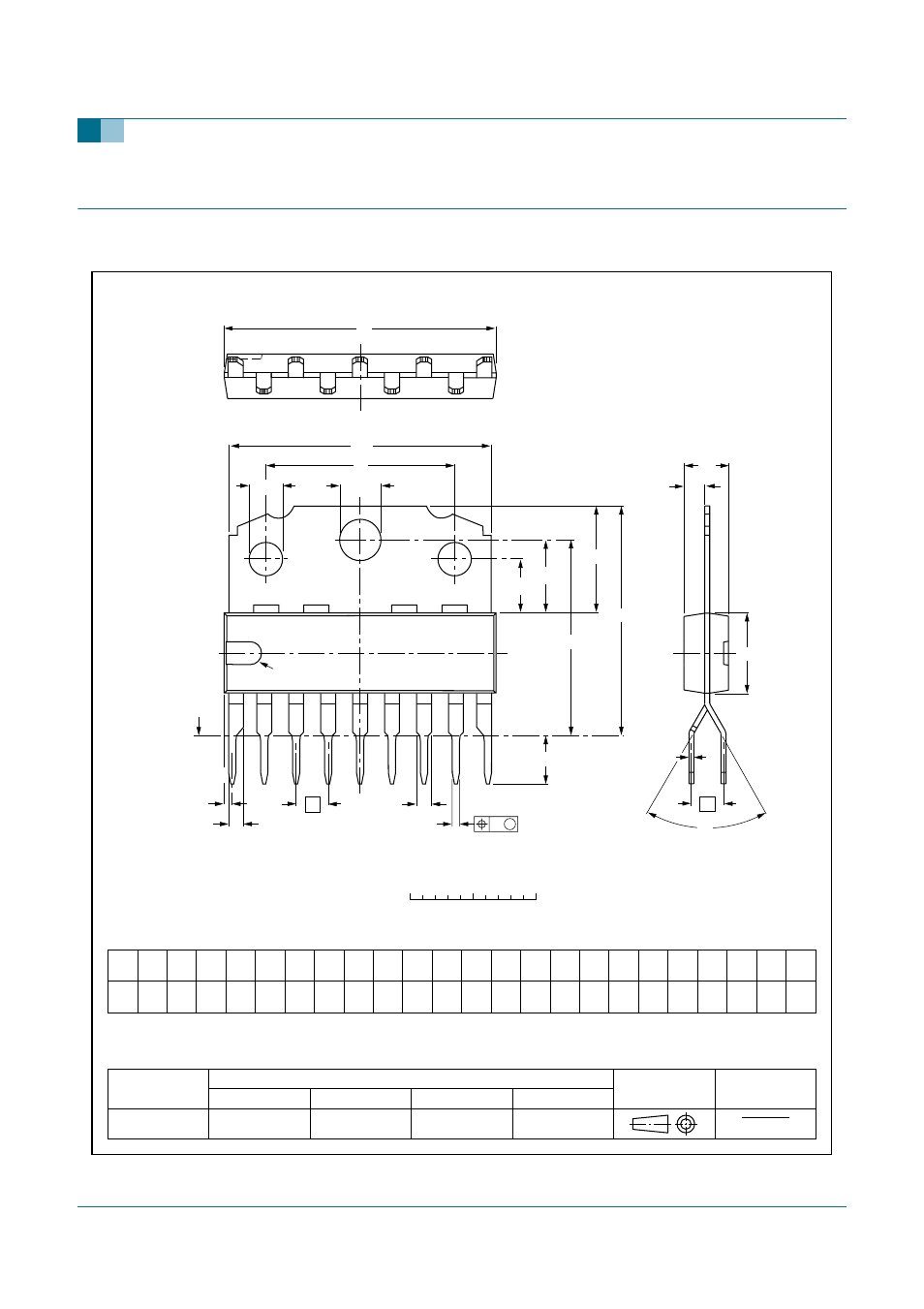 Package outline, Tda6107ajf, Philips semiconductors | Triple video output amplifier | Philips TDA6107AJF User Manual | Page 12 / 16