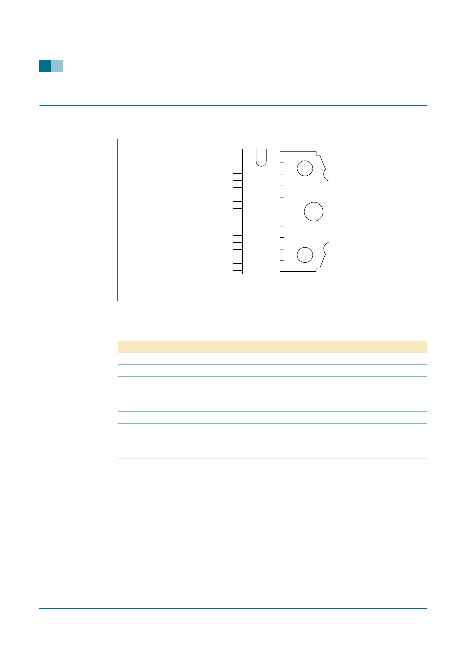 Pinning information, 1 pinning, 2 pin description | Tda6107ajf, Philips semiconductors, 1 pinning 5.2 pin description | Philips TDA6107AJF User Manual | Page 3 / 16