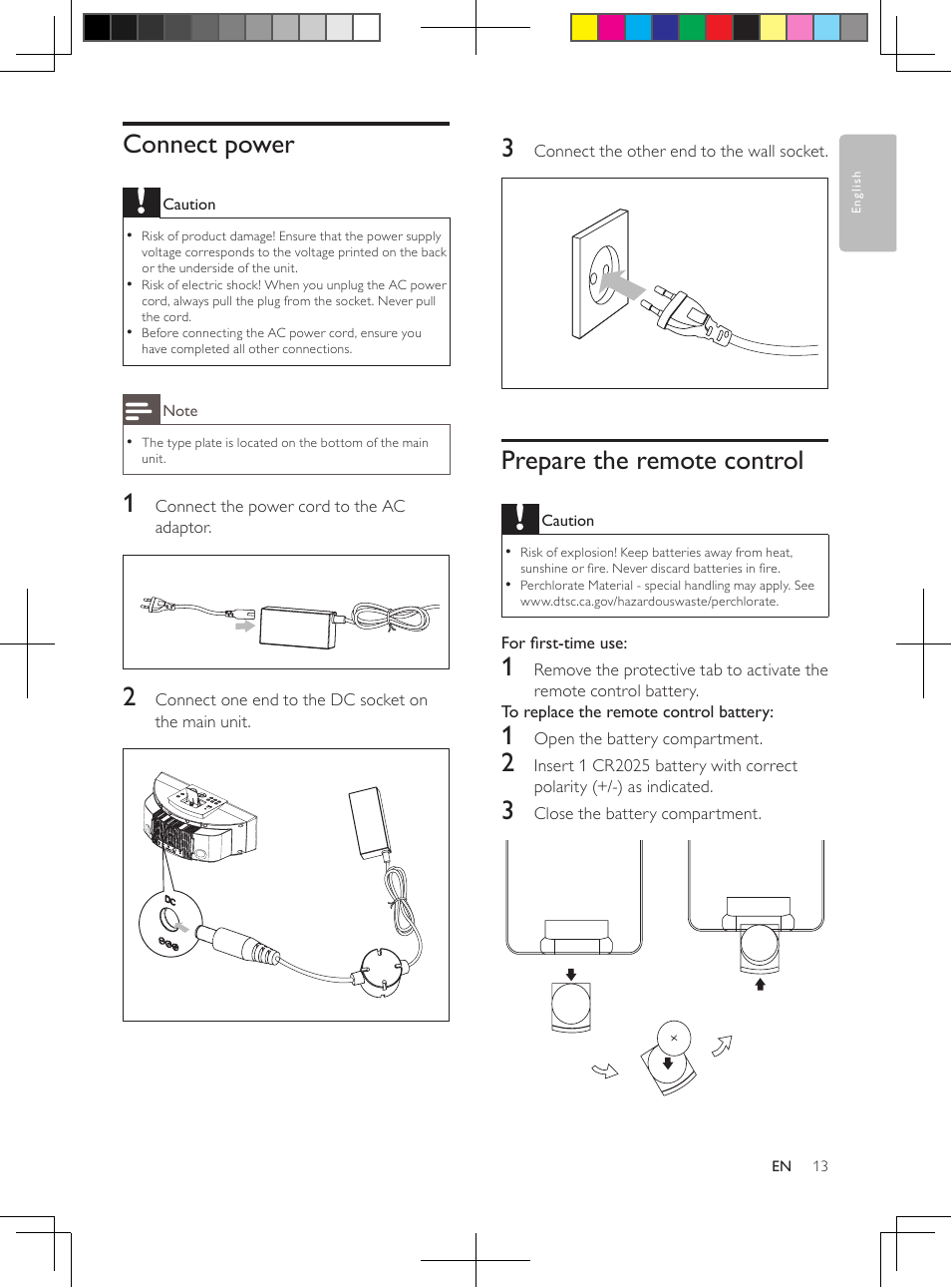 Philips DCM250/37 User Manual | Page 13 / 28