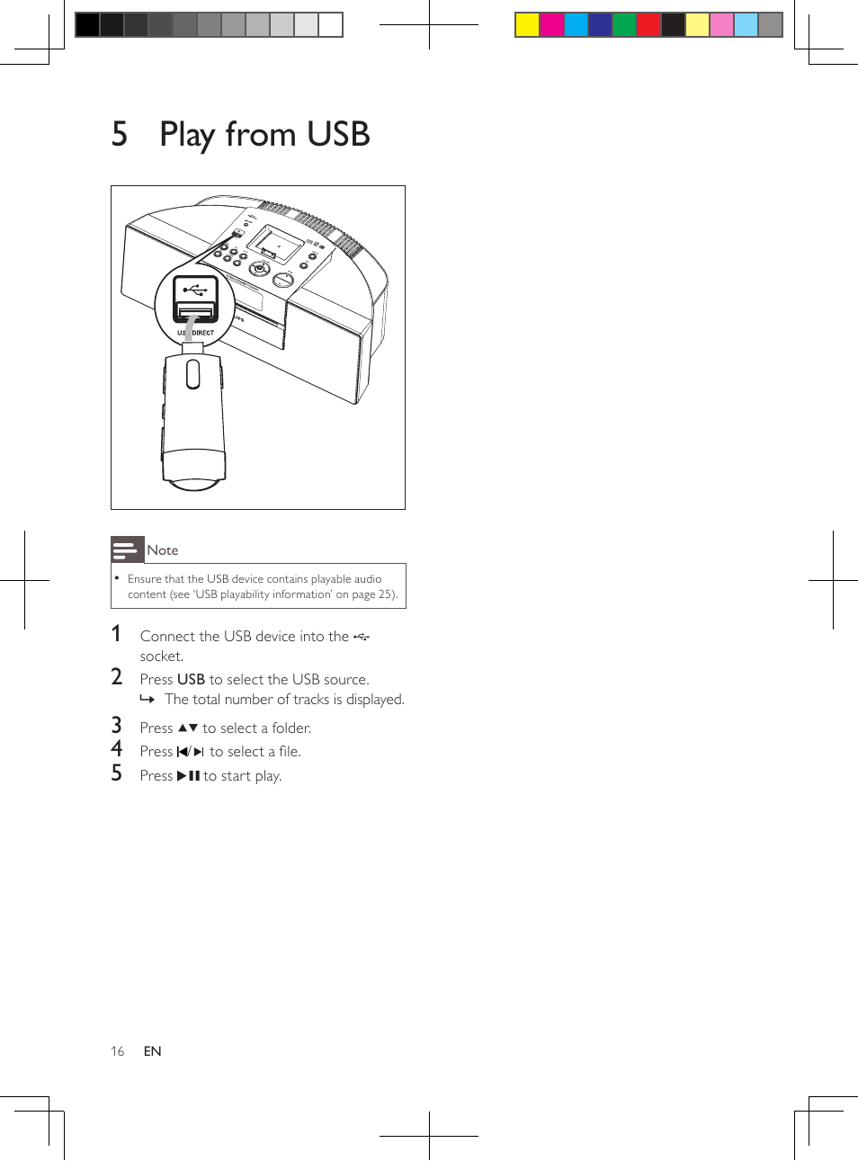 Philips DCM250/37 User Manual | Page 16 / 28