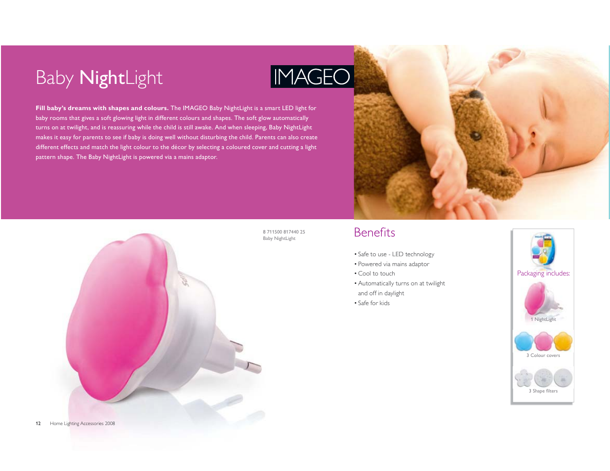 Philips Baby NightLight User Manual | 1 page