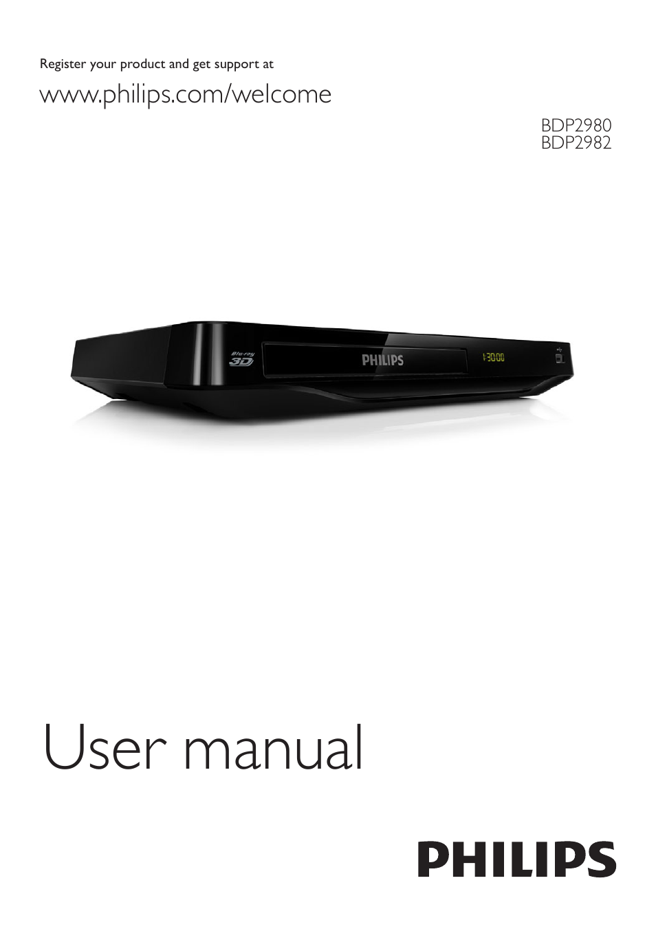 Philips BDP2980 User Manual | 22 pages
