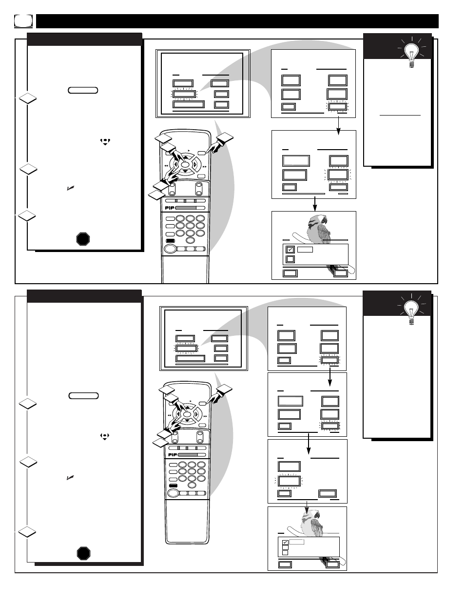 Eature, Ontrols, Continued | Mart | Philips MAGNAVOX 9P5531C1 User Manual | Page 22 / 52