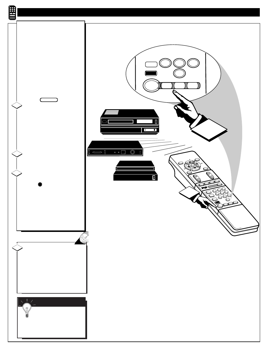 Tv r, Etting the, Emote to | Ccessory, Evices | Philips MAGNAVOX 9P5531C1 User Manual | Page 34 / 52