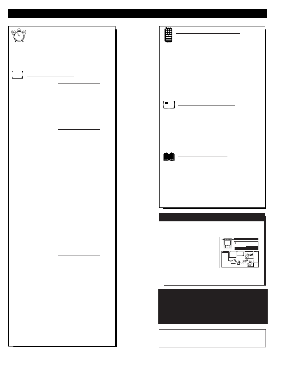 Able of, Ontents, Getting started | On-screen features, Remote control operation, Picture-in-picture (pip), General information | Philips MAGNAVOX 9P5531C1 User Manual | Page 4 / 52