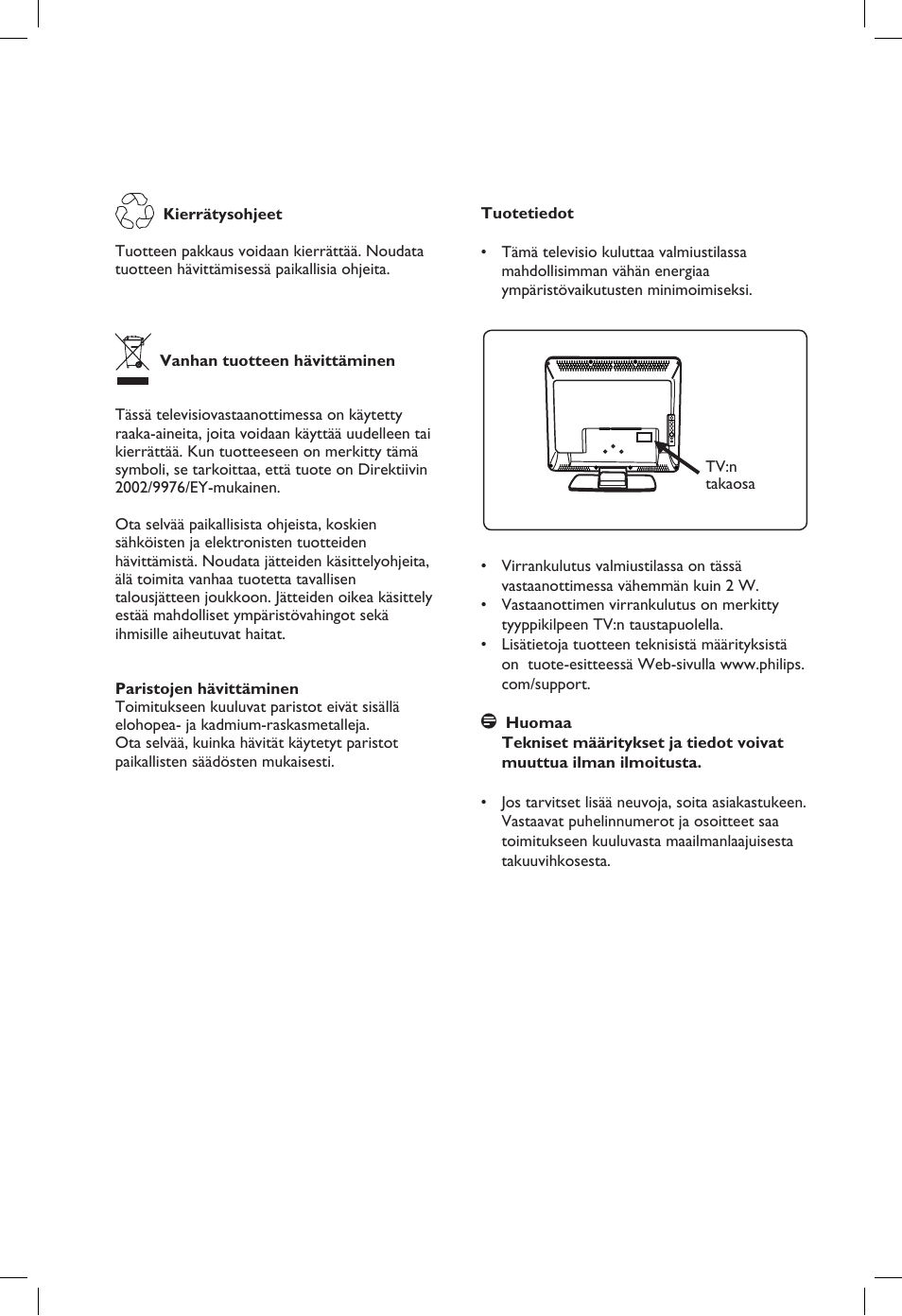 Philips 20PF User Manual | Page 204 / 272