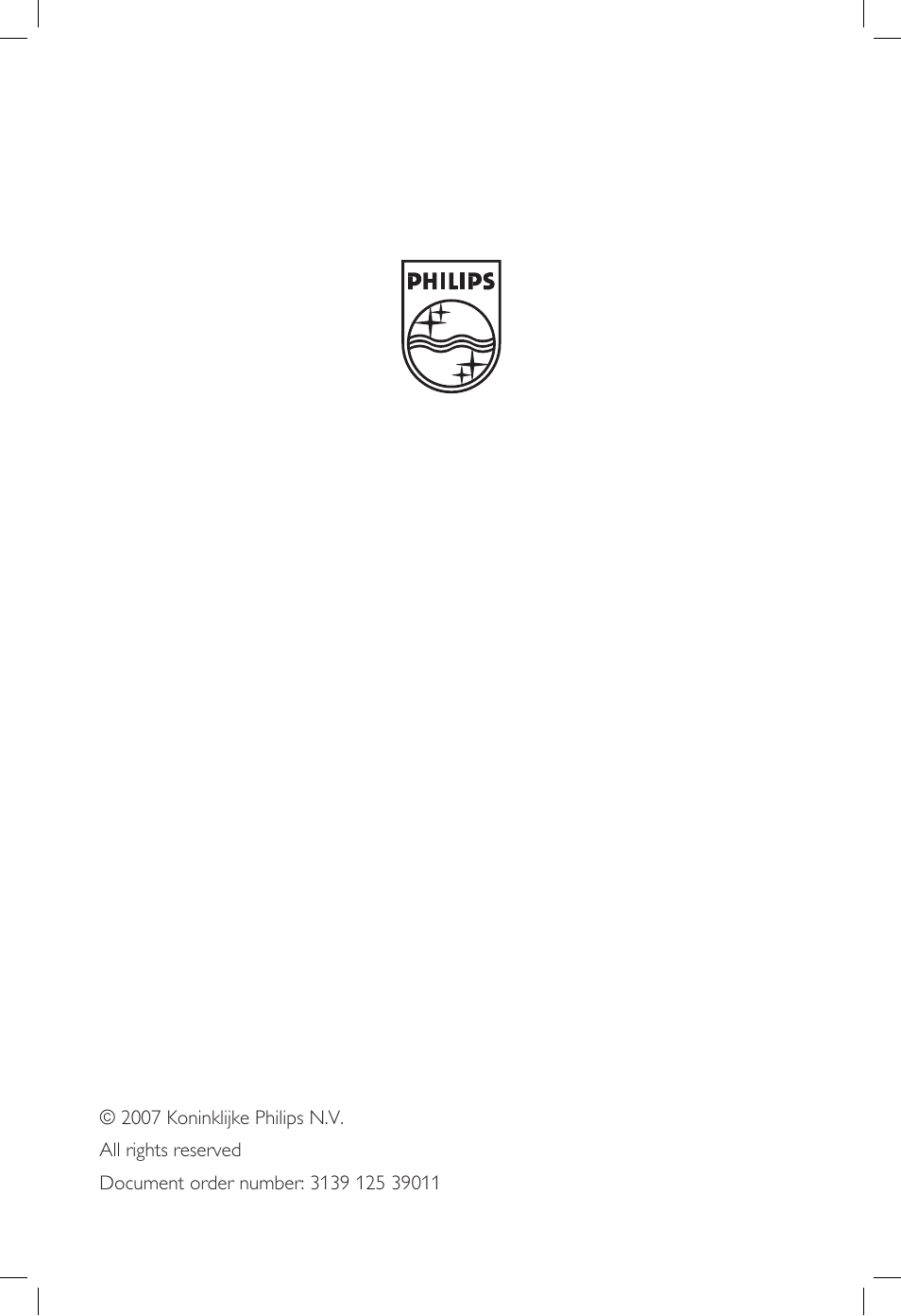 Philips 20PF User Manual | Page 272 / 272