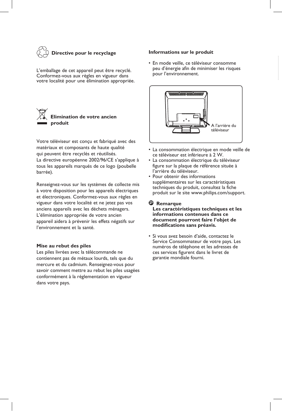 Philips 20PF User Manual | Page 28 / 272