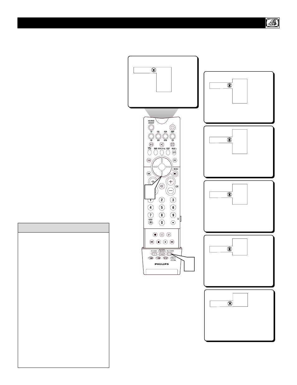 Philips 100Hz TV User Manual | Page 21 / 62