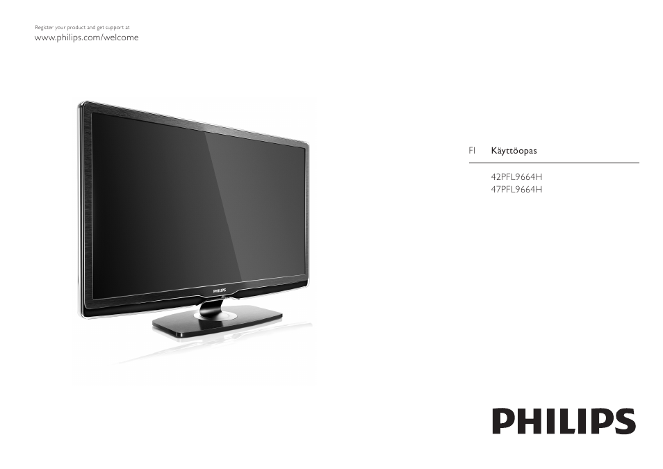 Philips FI KYTTOPAS 52PFL9704H User Manual | 262 pages