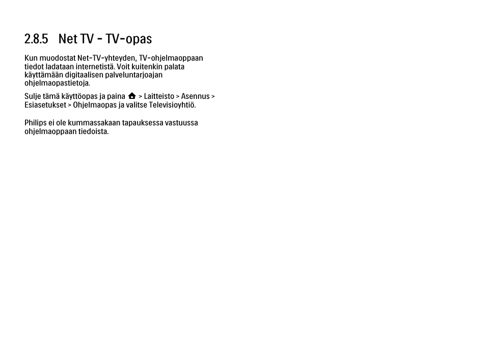 5 net tv - tv-opas | Philips FI KYTTOPAS 52PFL9704H User Manual | Page 109 / 262