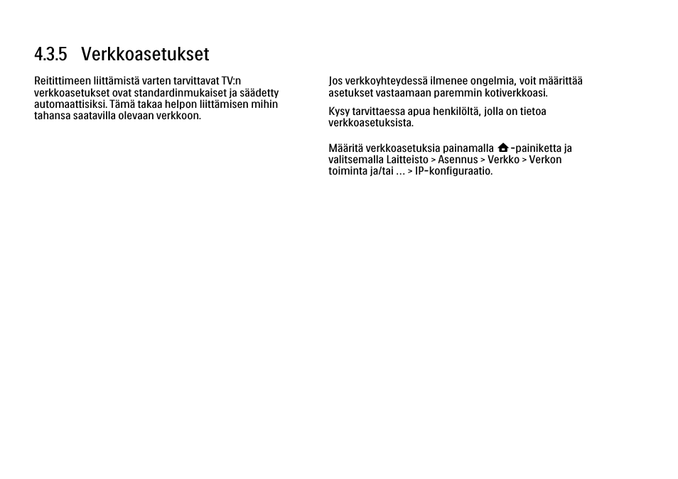 5 verkkoasetukset | Philips FI KYTTOPAS 52PFL9704H User Manual | Page 174 / 262