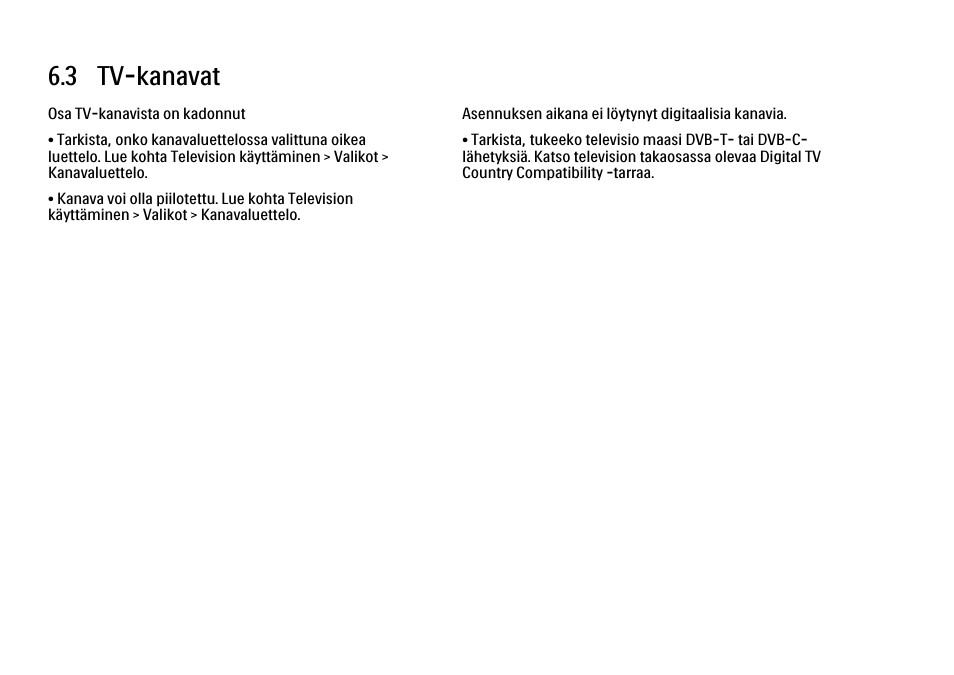 3 tv-kanavat | Philips FI KYTTOPAS 52PFL9704H User Manual | Page 241 / 262