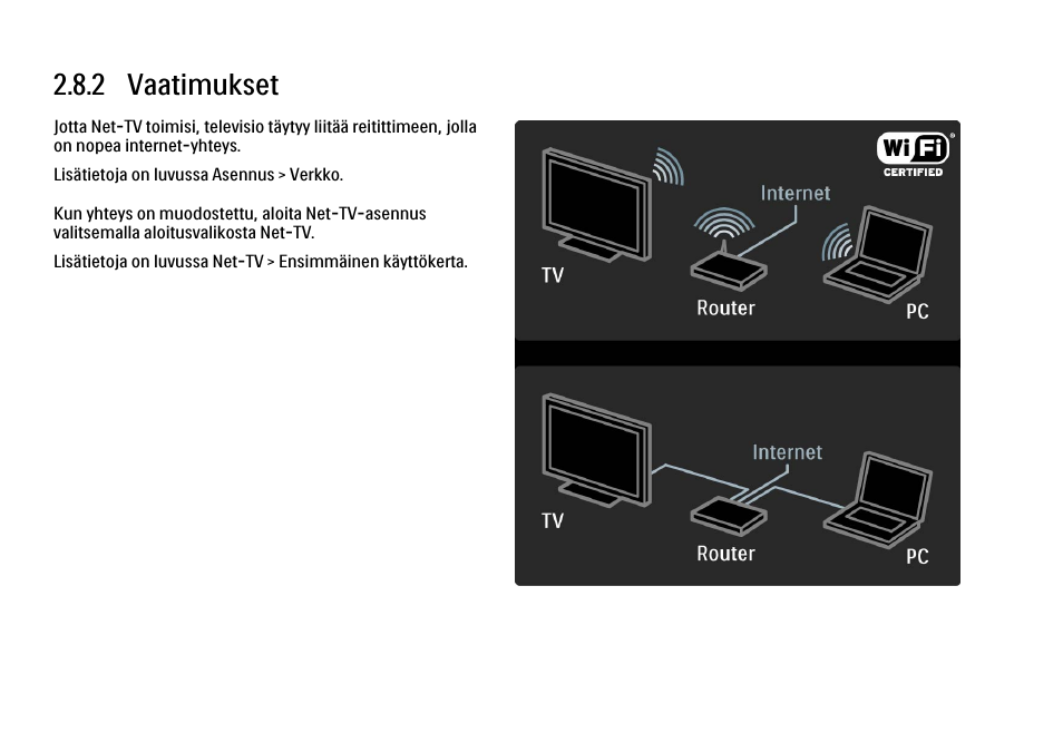 2 vaatimukset | Philips FI KYTTOPAS 52PFL9704H User Manual | Page 99 / 262