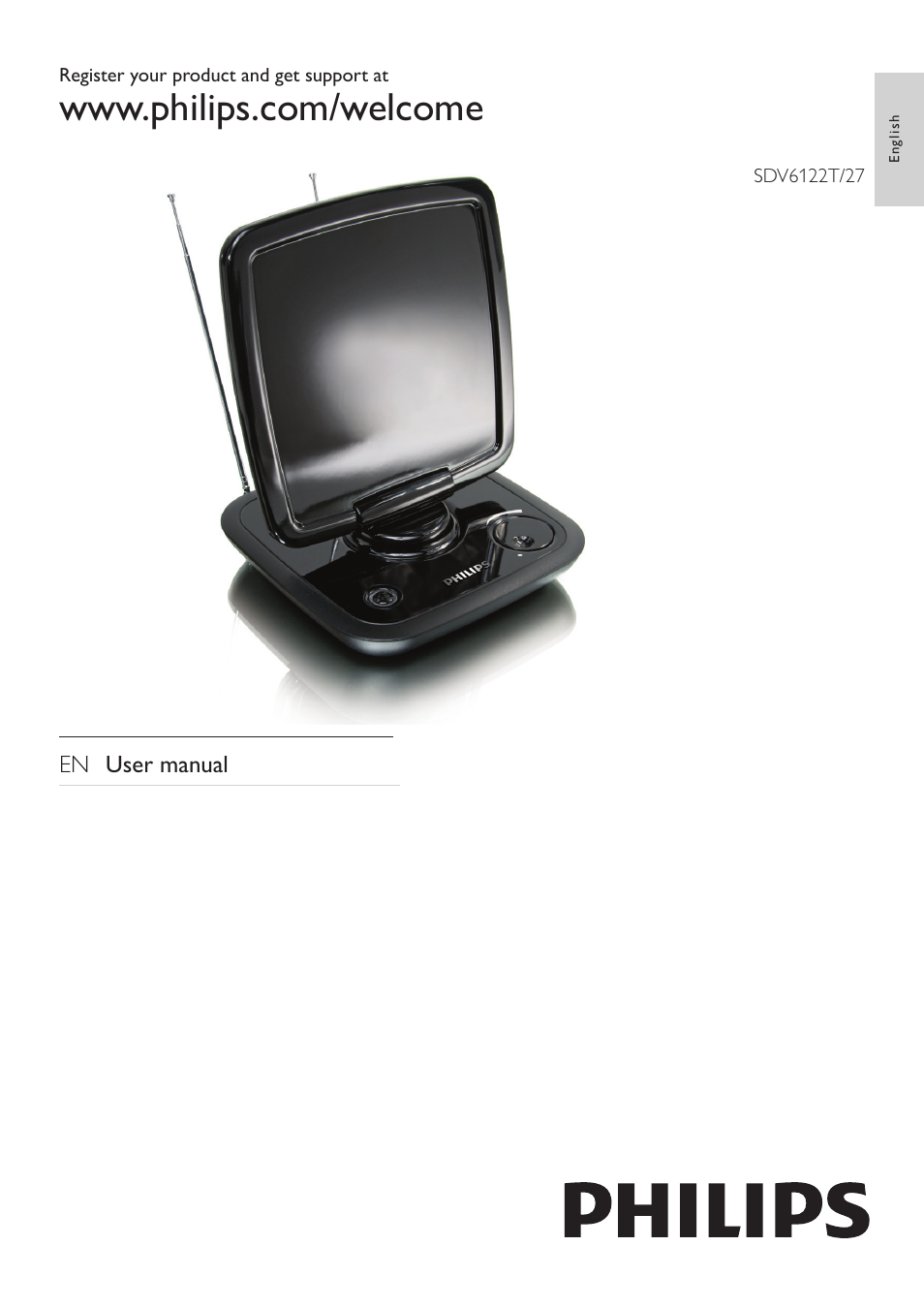 Philips SDV6122T/27 User Manual | 10 pages
