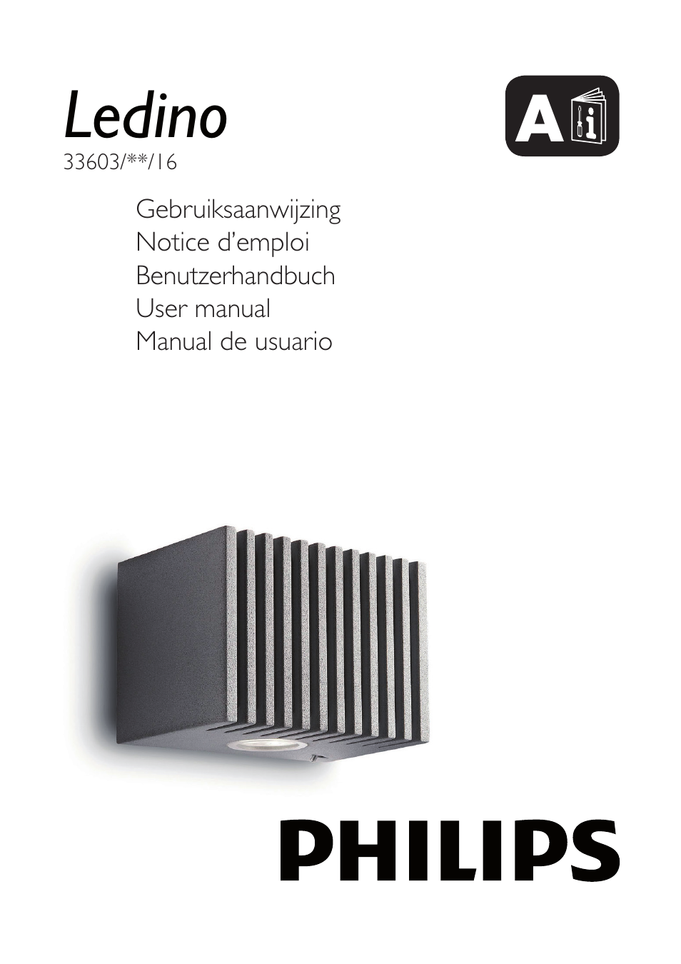 Philips Ledino 33603/31/16 User Manual | 40 pages