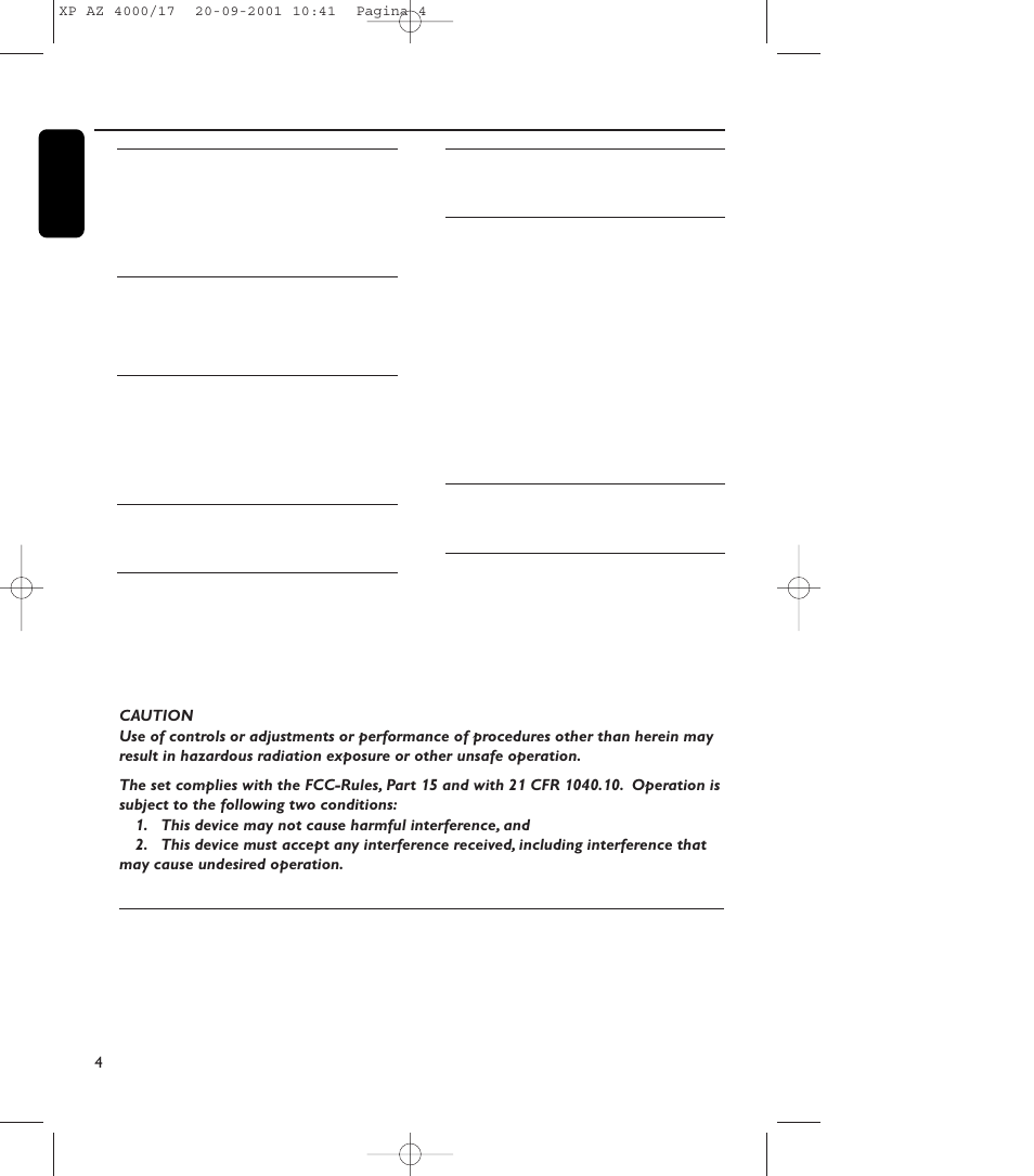 Philips EXPANIUM 4000AZ User Manual | Page 4 / 20