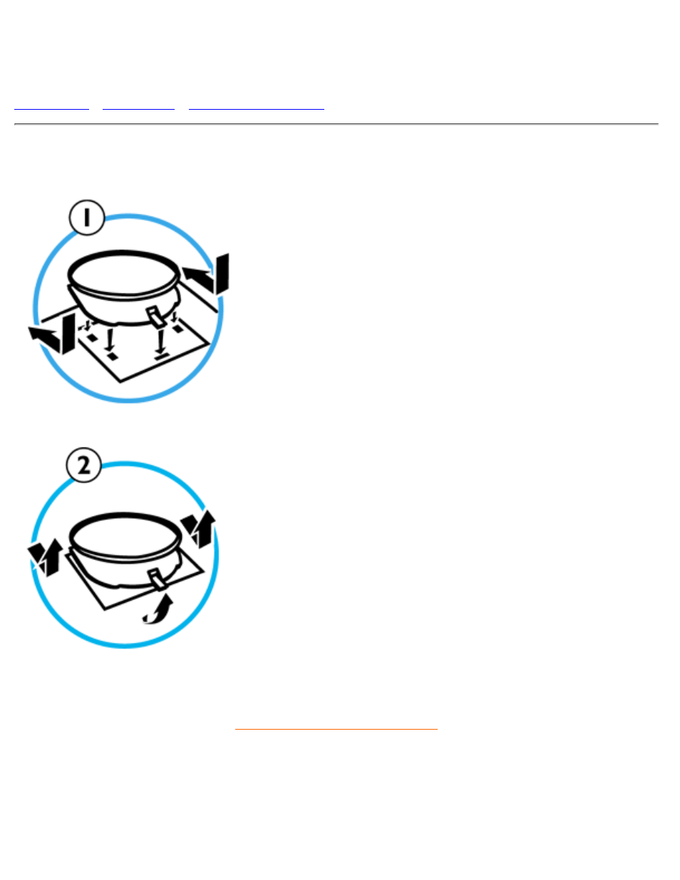 Pedestal | Philips 105E User Manual | Page 48 / 54