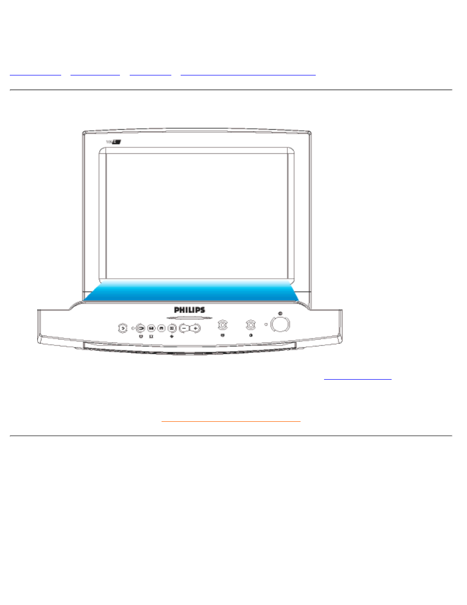 Installing your monitor | Philips 105E User Manual | Page 9 / 54