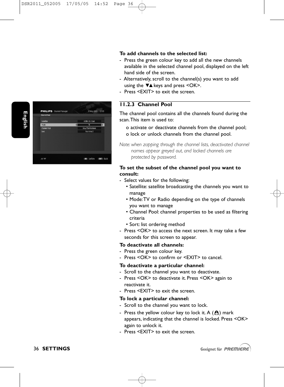 Philips DSR2010 User Manual | Page 36 / 49