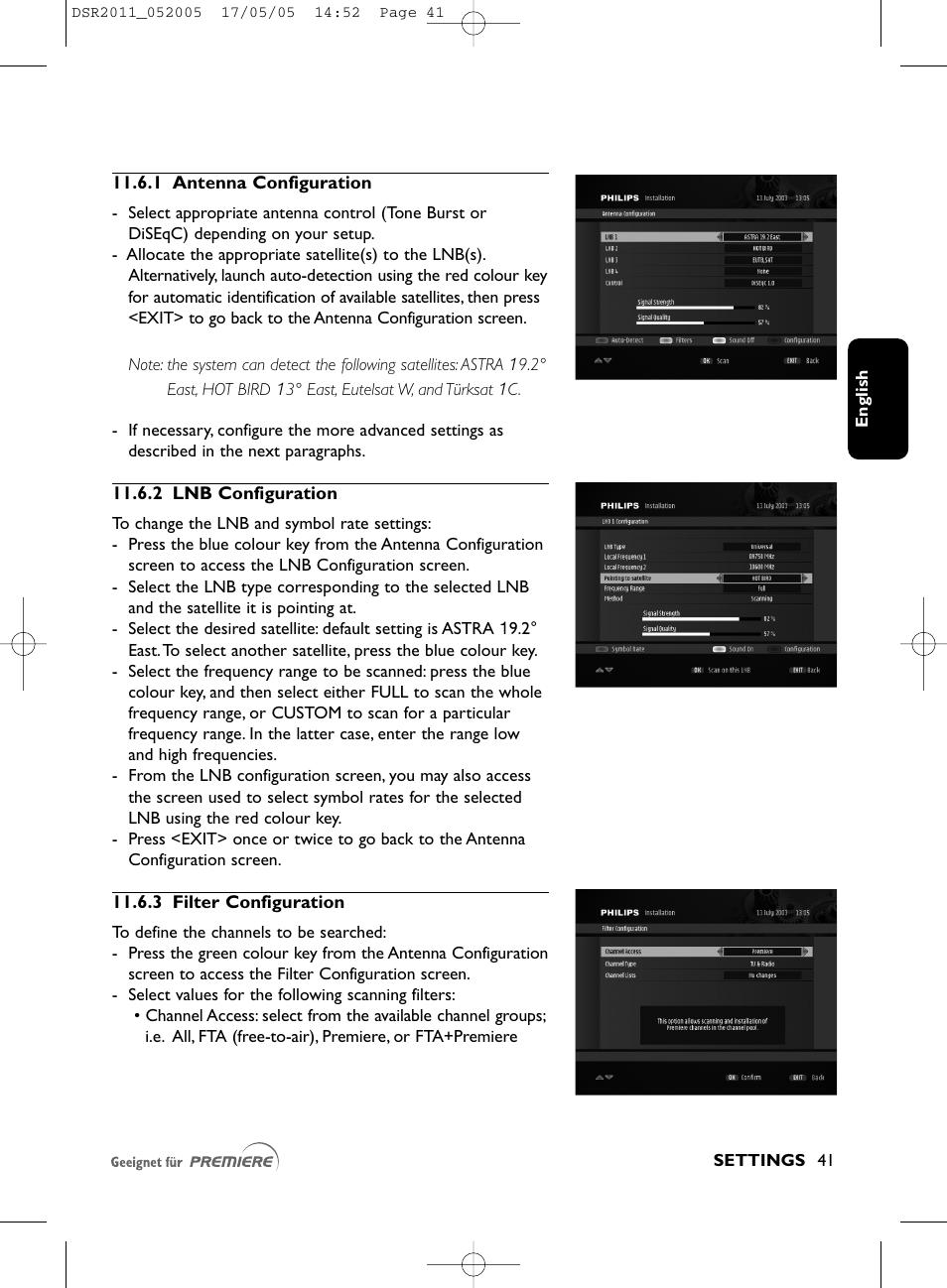 Philips DSR2010 User Manual | Page 41 / 49