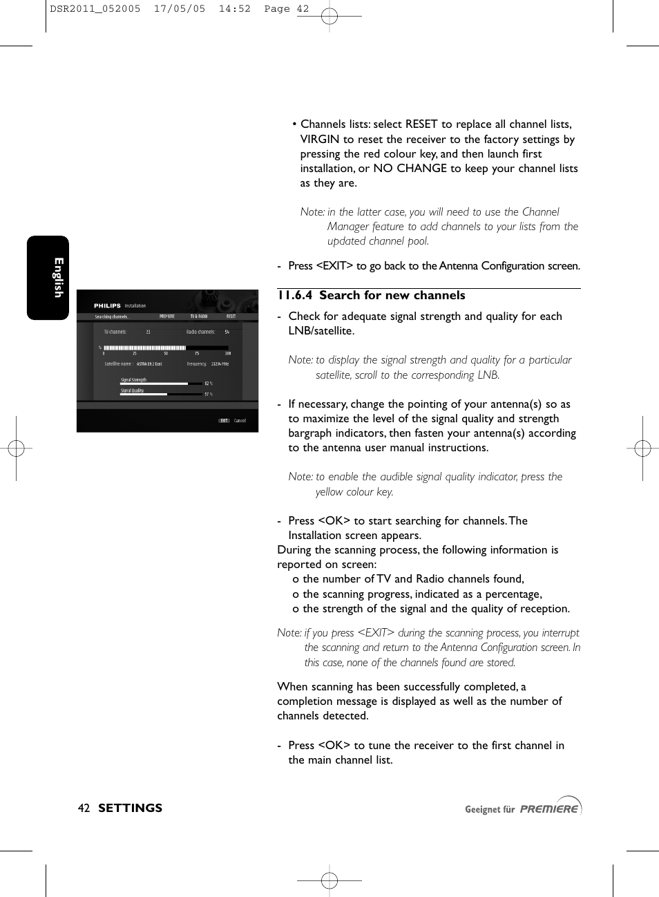 Philips DSR2010 User Manual | Page 42 / 49