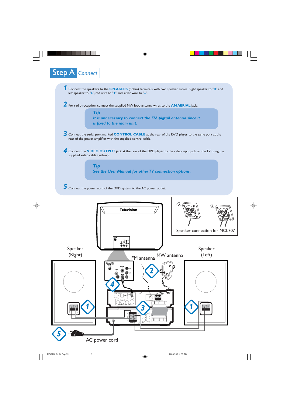 Philips MCD 700 User Manual | Page 2 / 4