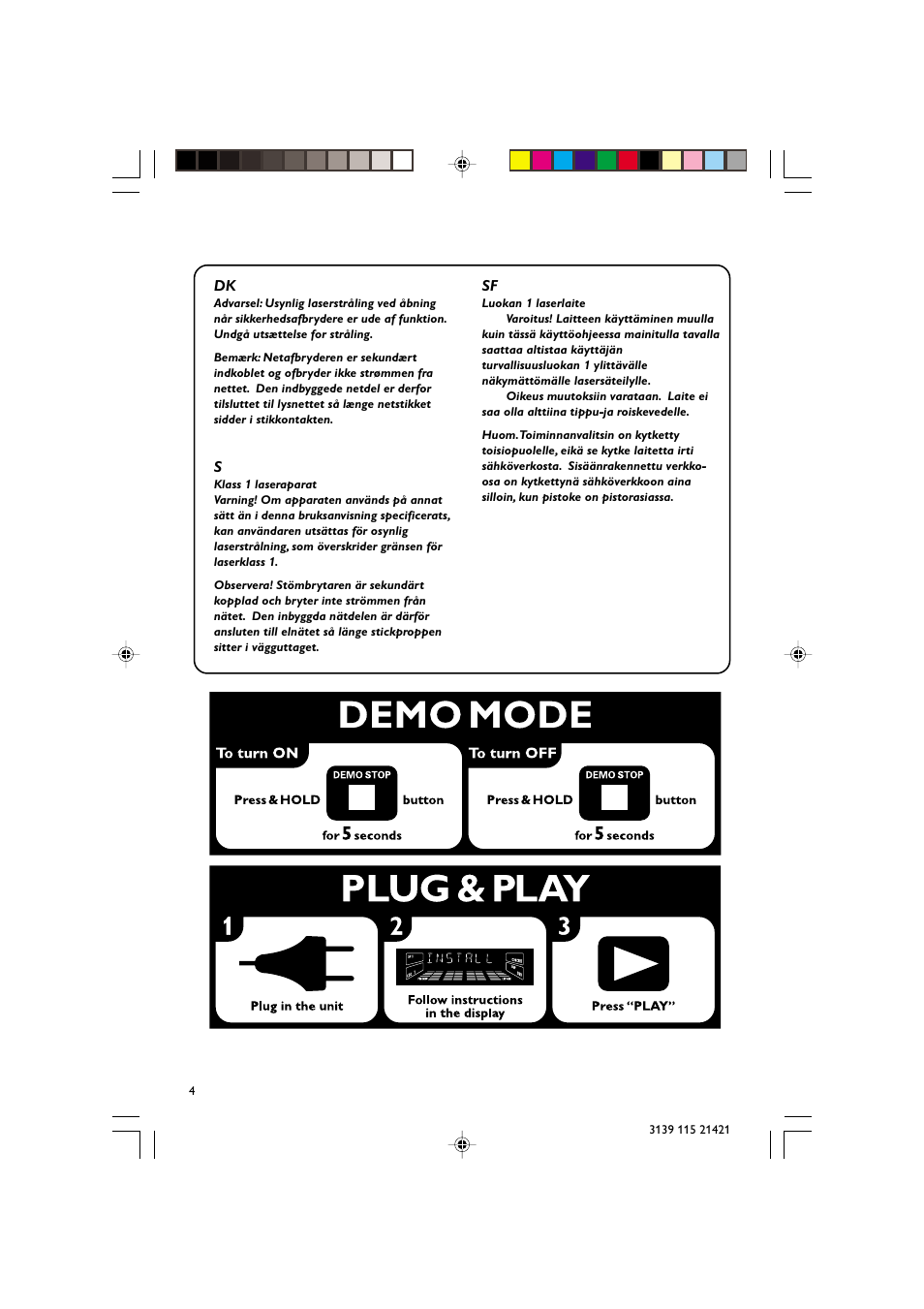 Philips FW-M355 User Manual | Page 4 / 30