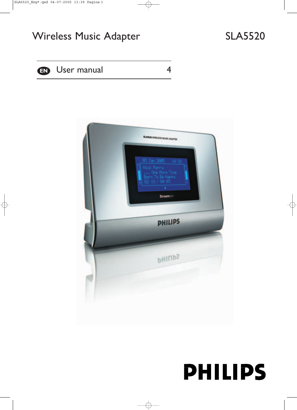 Philips SLA5520 User Manual | 40 pages