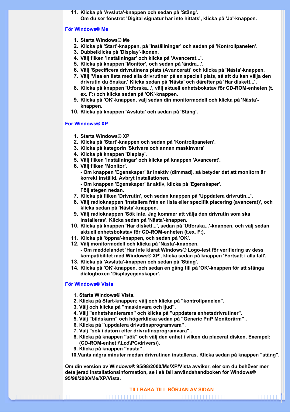 Philips 220EW8 User Manual | Page 51 / 88