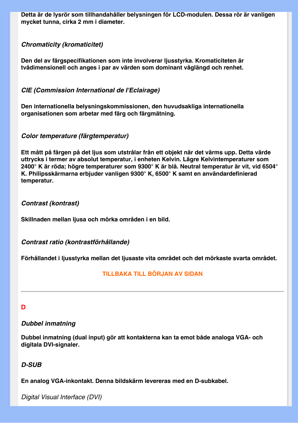 Philips 220EW8 User Manual | Page 79 / 88