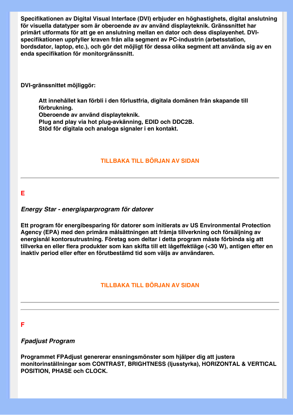 Philips 220EW8 User Manual | Page 80 / 88