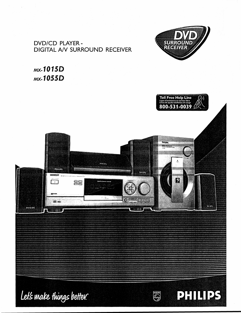 Philips MX1055D37 User Manual | 42 pages