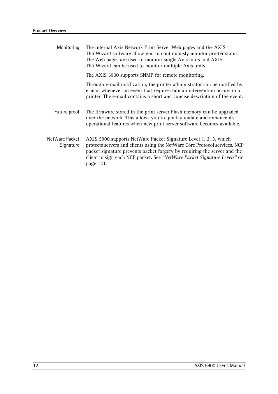 Philips AXIS 5900 User Manual | Page 12 / 160