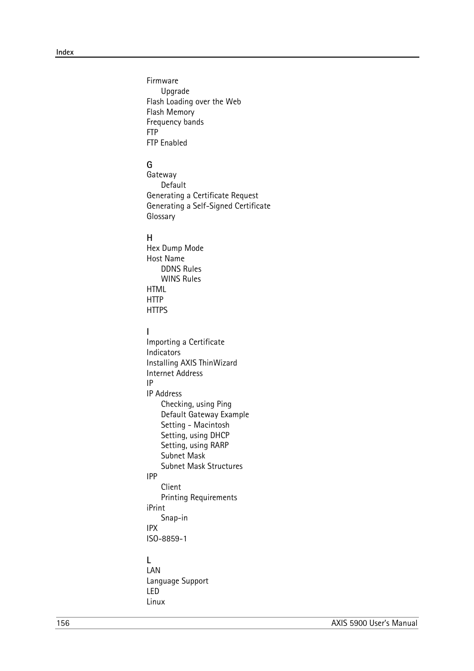 Philips AXIS 5900 User Manual | Page 156 / 160