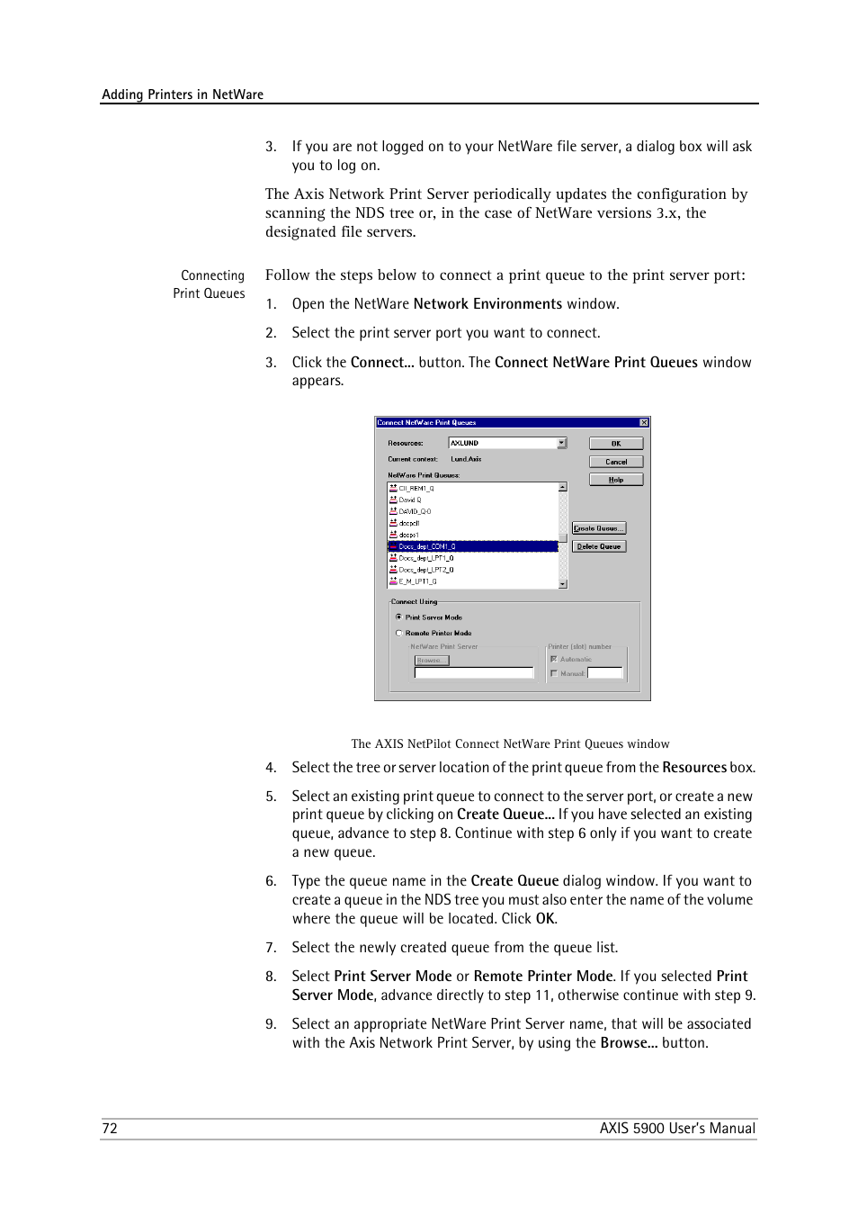 Philips AXIS 5900 User Manual | Page 72 / 160