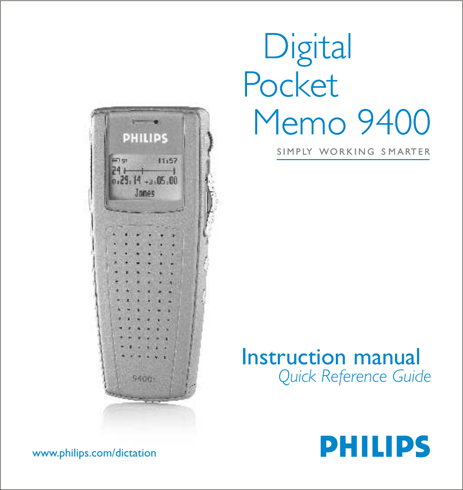 Philips 9400 User Manual | 6 pages