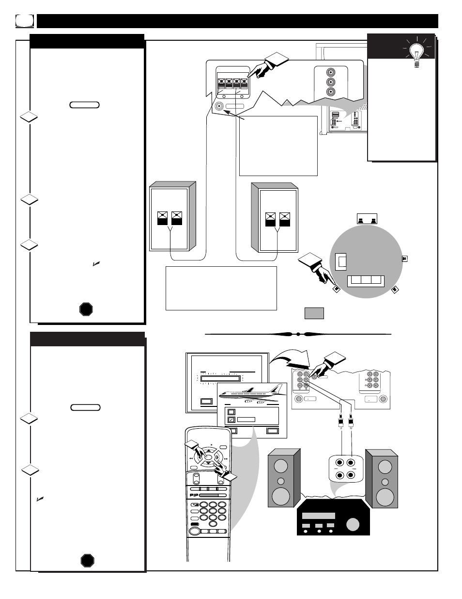 Ound, Ontrols, Continued | Surround sound, Variable audio output, Mart | Philips 9P5540C1 User Manual | Page 32 / 60