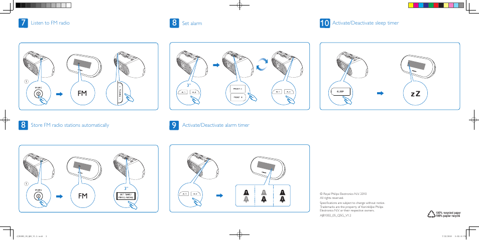 Philips AJB1002/05 User Manual | Page 2 / 2