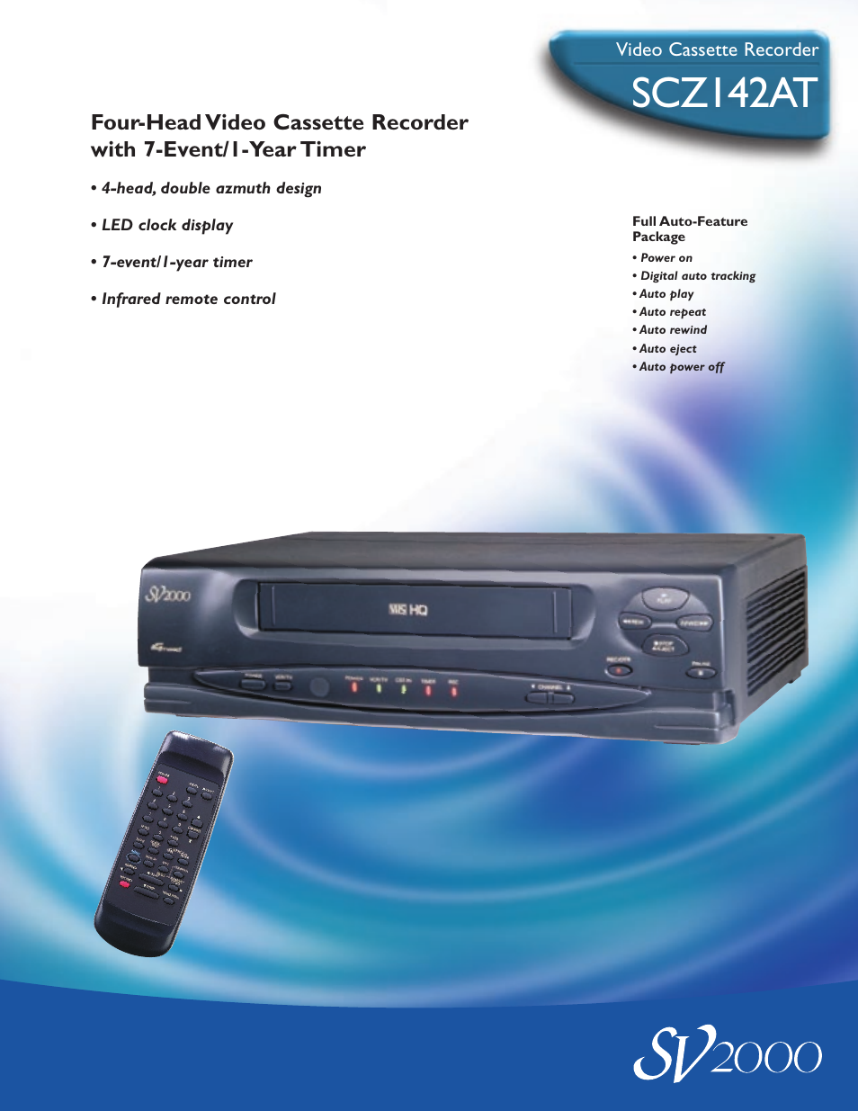 Philips SCZ142AT User Manual | 2 pages