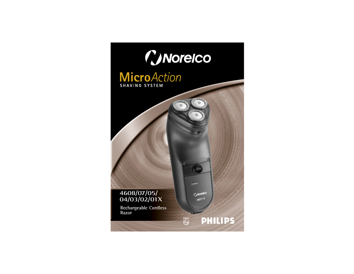 Philips Noreico 4608 User Manual | 8 pages