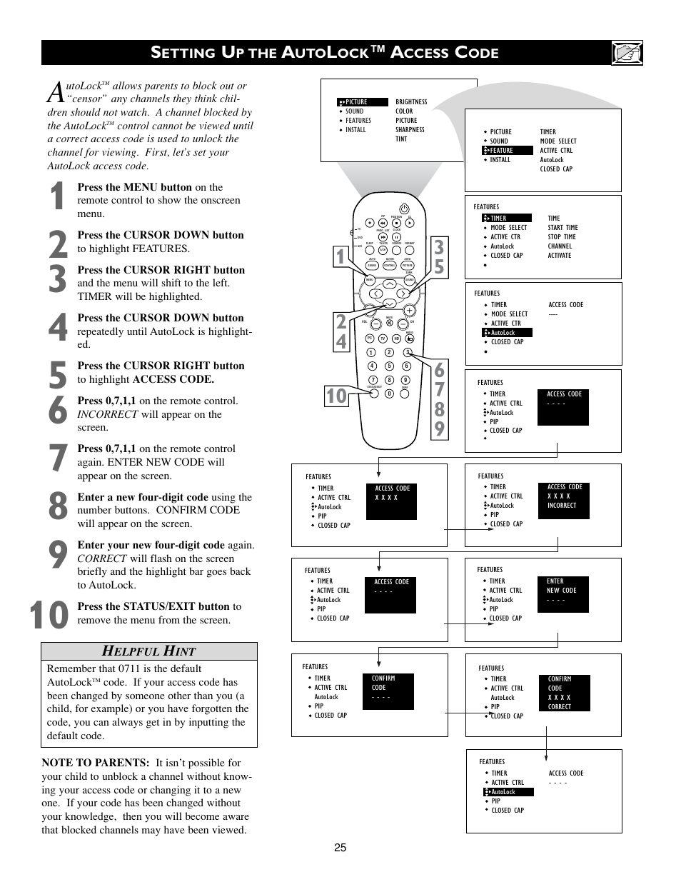 Philips 17PF9945/58 User Manual | Page 25 / 64