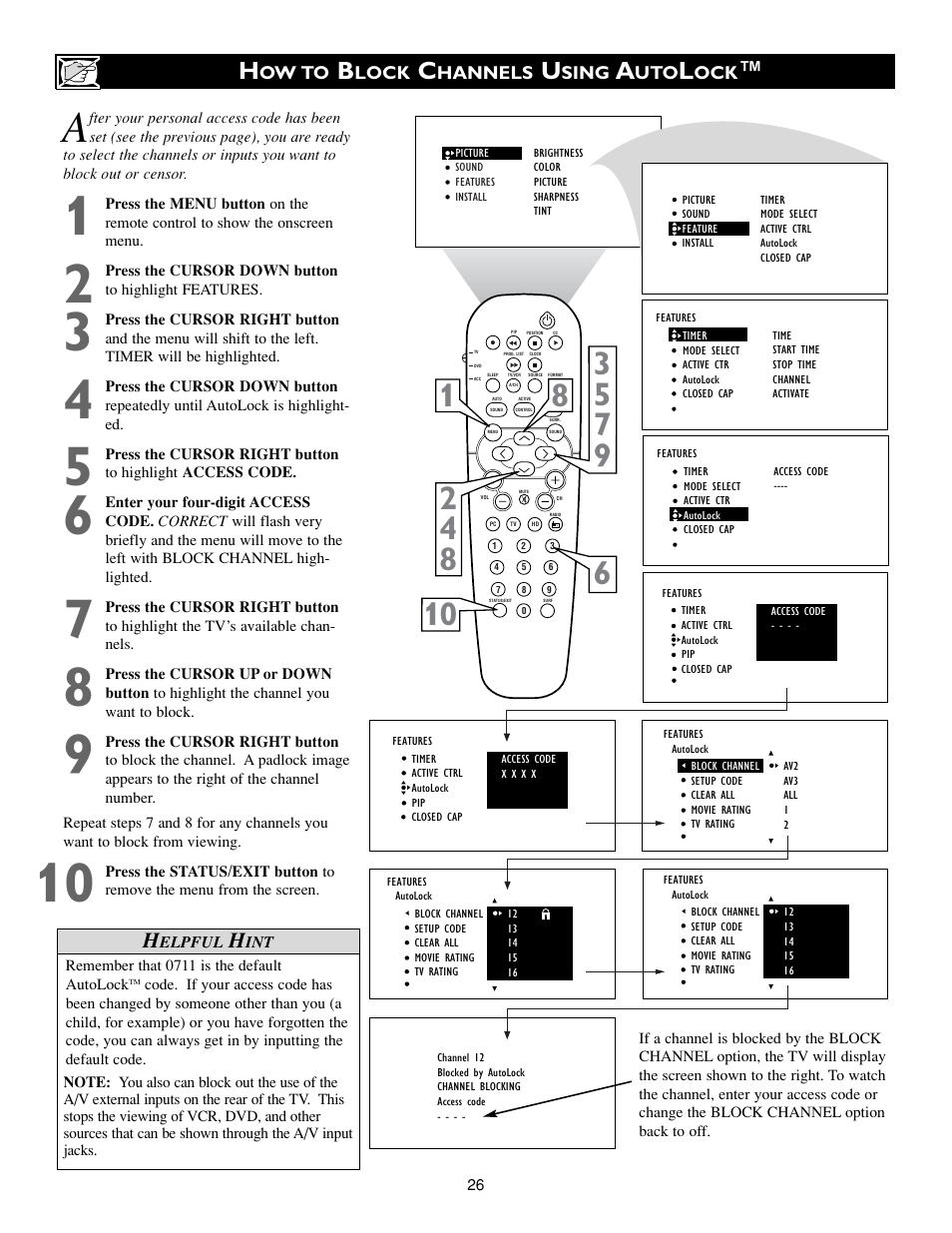 Philips 17PF9945/58 User Manual | Page 26 / 64