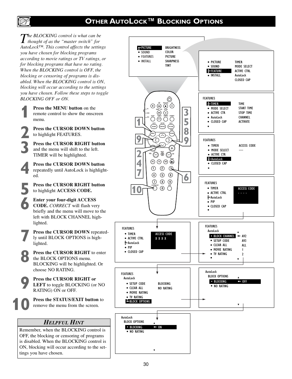 Philips 17PF9945/58 User Manual | Page 30 / 64